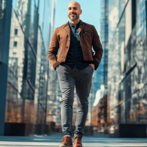 Homme chauve : 5 conseils pour trouver votre style vestimentaire élégant et confortable