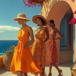 Mode féminine inspirée de la Méditerranée : découvrez des collections aux teintes solaires