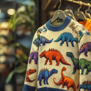 Pull Dinosaure pailleté pour femme et adulte : notre sélection de modèles tendance