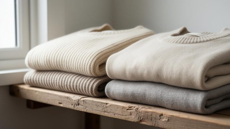 Shopping entretien : bien choisir sa lessive pour les vêtements en lin ou en laine