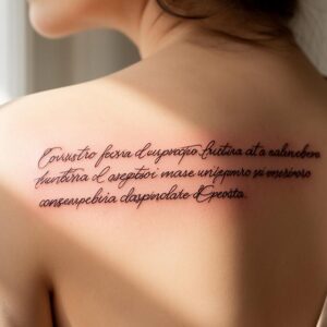 Découvrez la plus belle phrase en italien pour tatouage : notre sélection avec Nessuno è perfetto en vedette