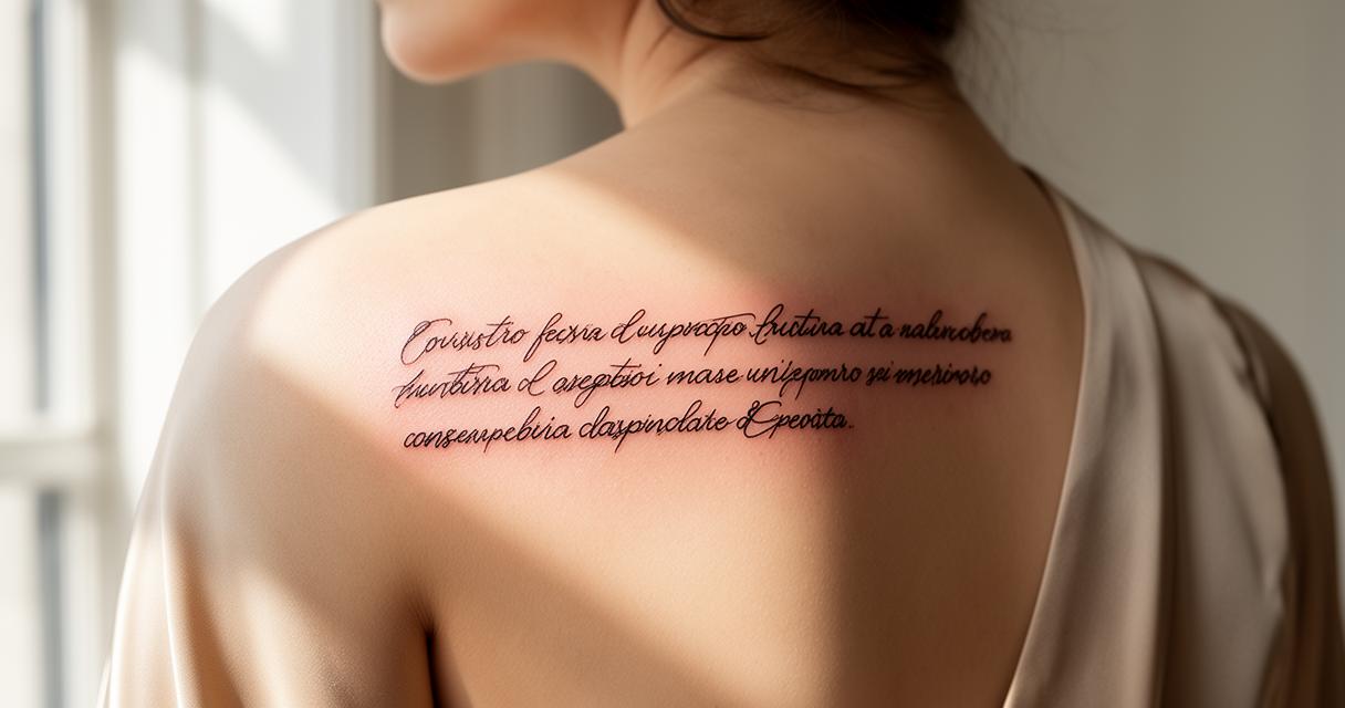 Découvrez la plus belle phrase en italien pour tatouage : notre sélection avec Nessuno è perfetto en vedette