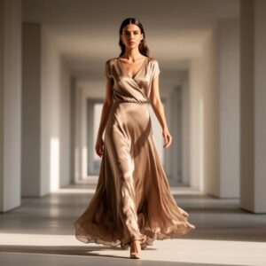 Robe longue cintrée : 5 styles incontournables pour un look élégant
