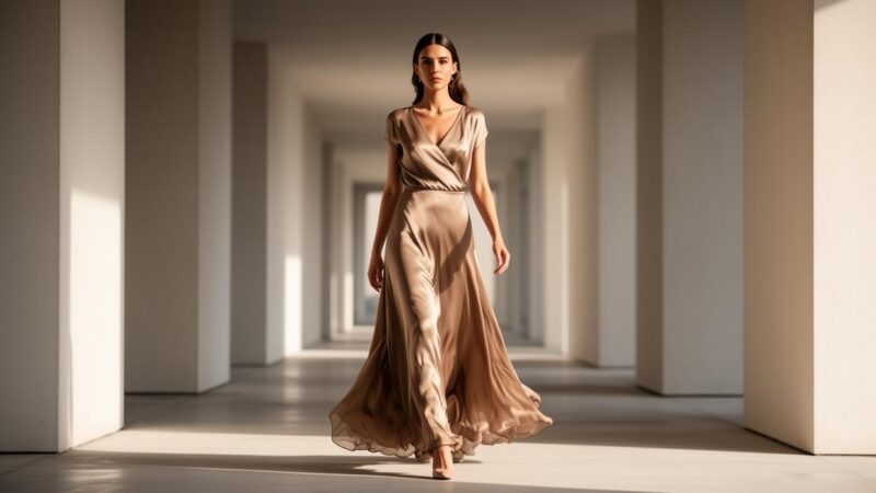 Robe longue cintrée : 5 styles incontournables pour un look élégant